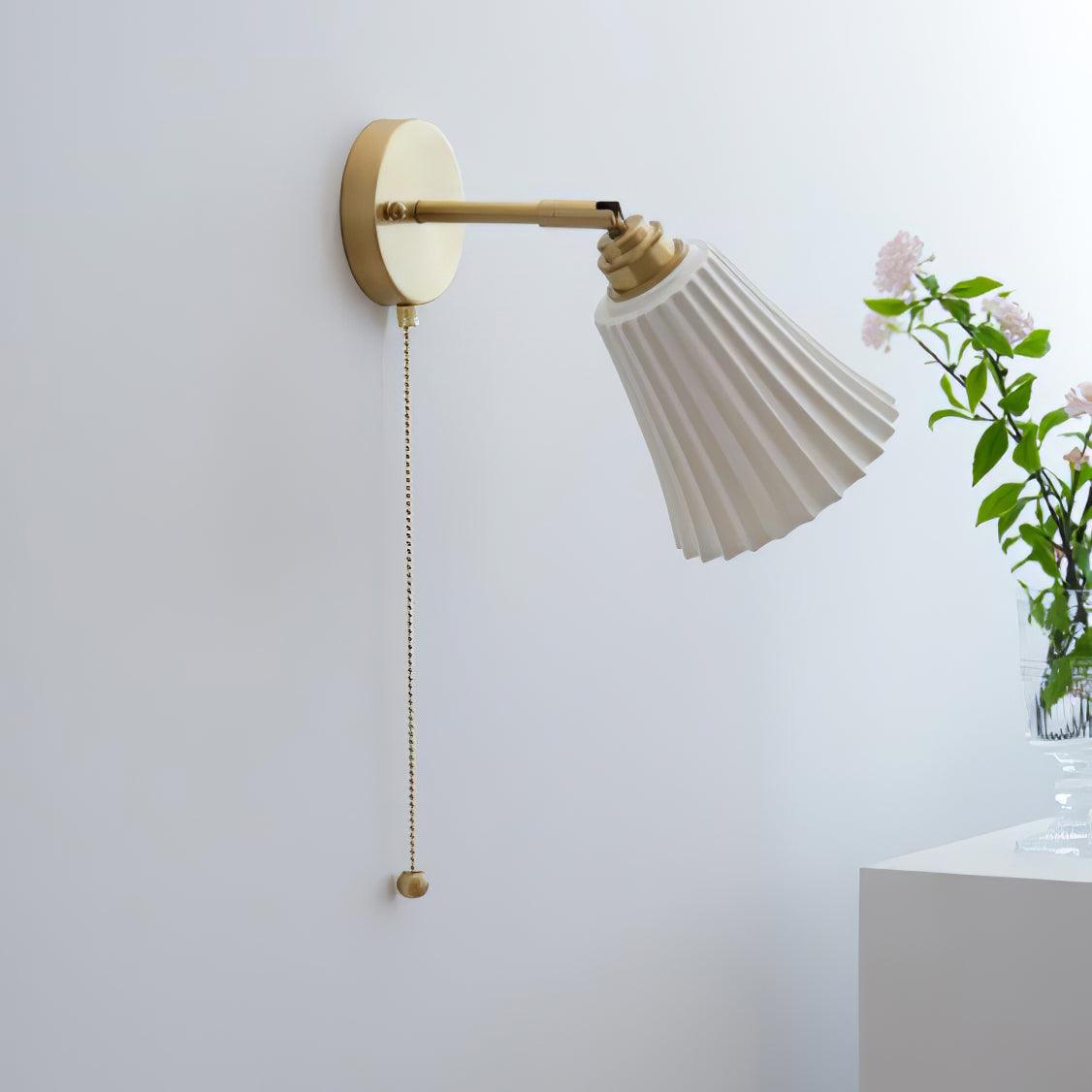 Trumpet Ceramic Wall Light - Lumpaz