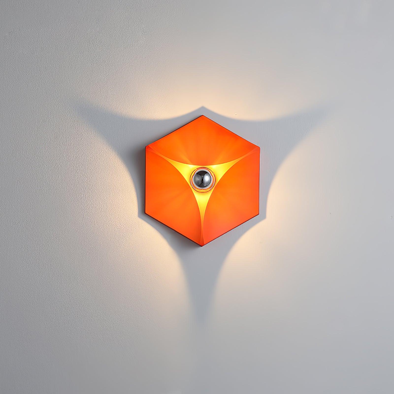 Pentagon Combination Wall Lamp - Lumpaz