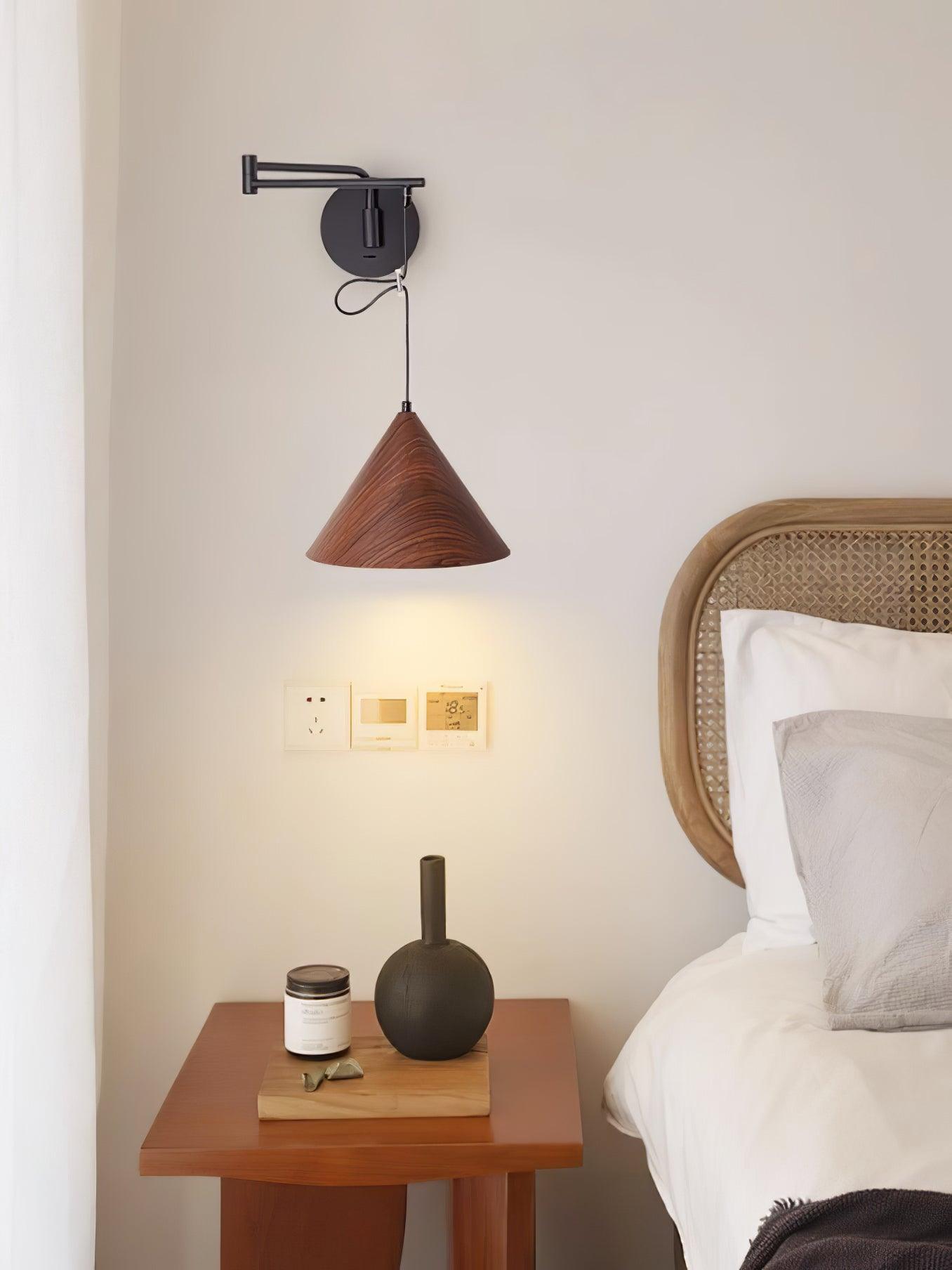 Cone Swing Arm Wall Lamp - Lumpaz