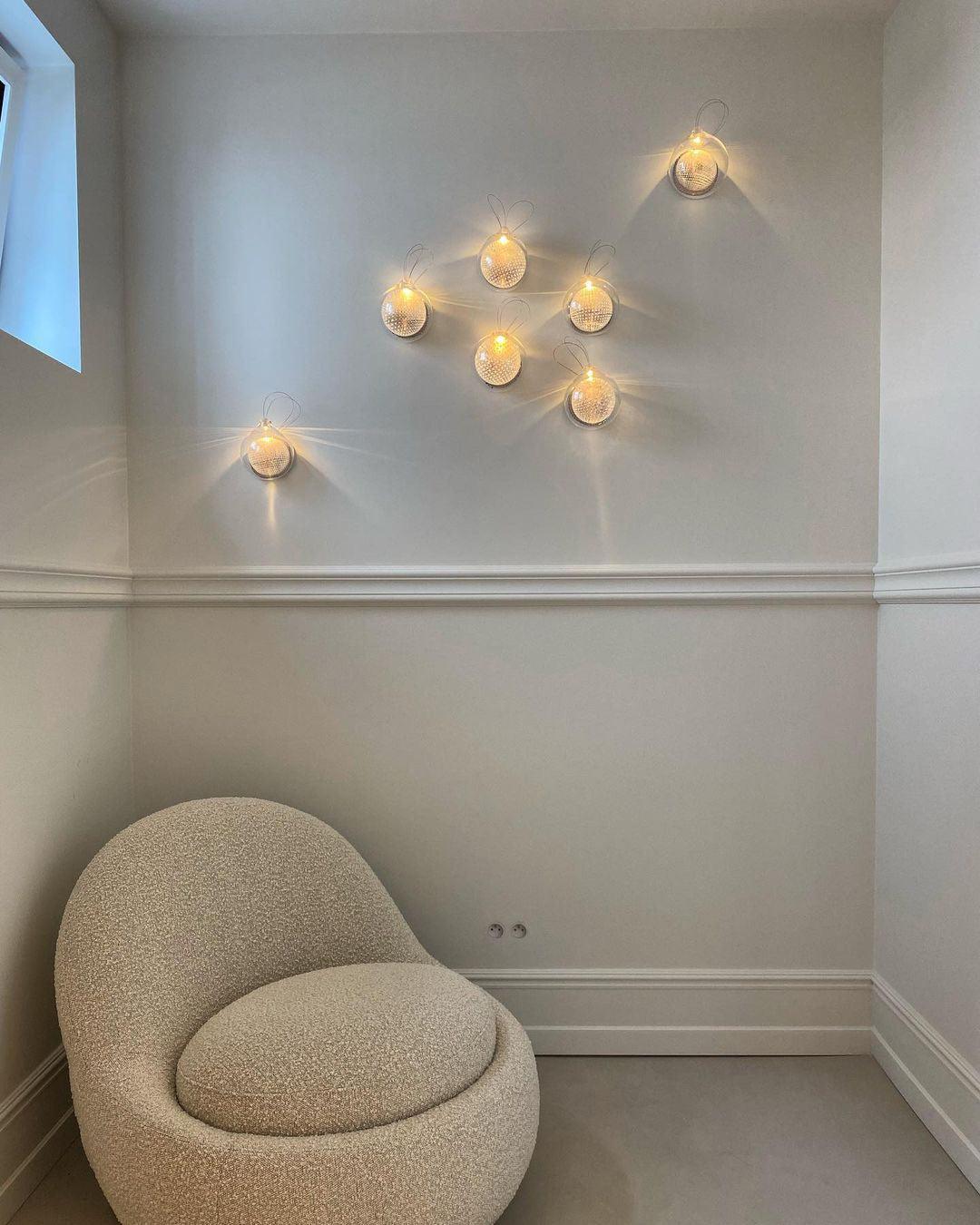 Mesh Glass  Wall Lamp - Lumpaz