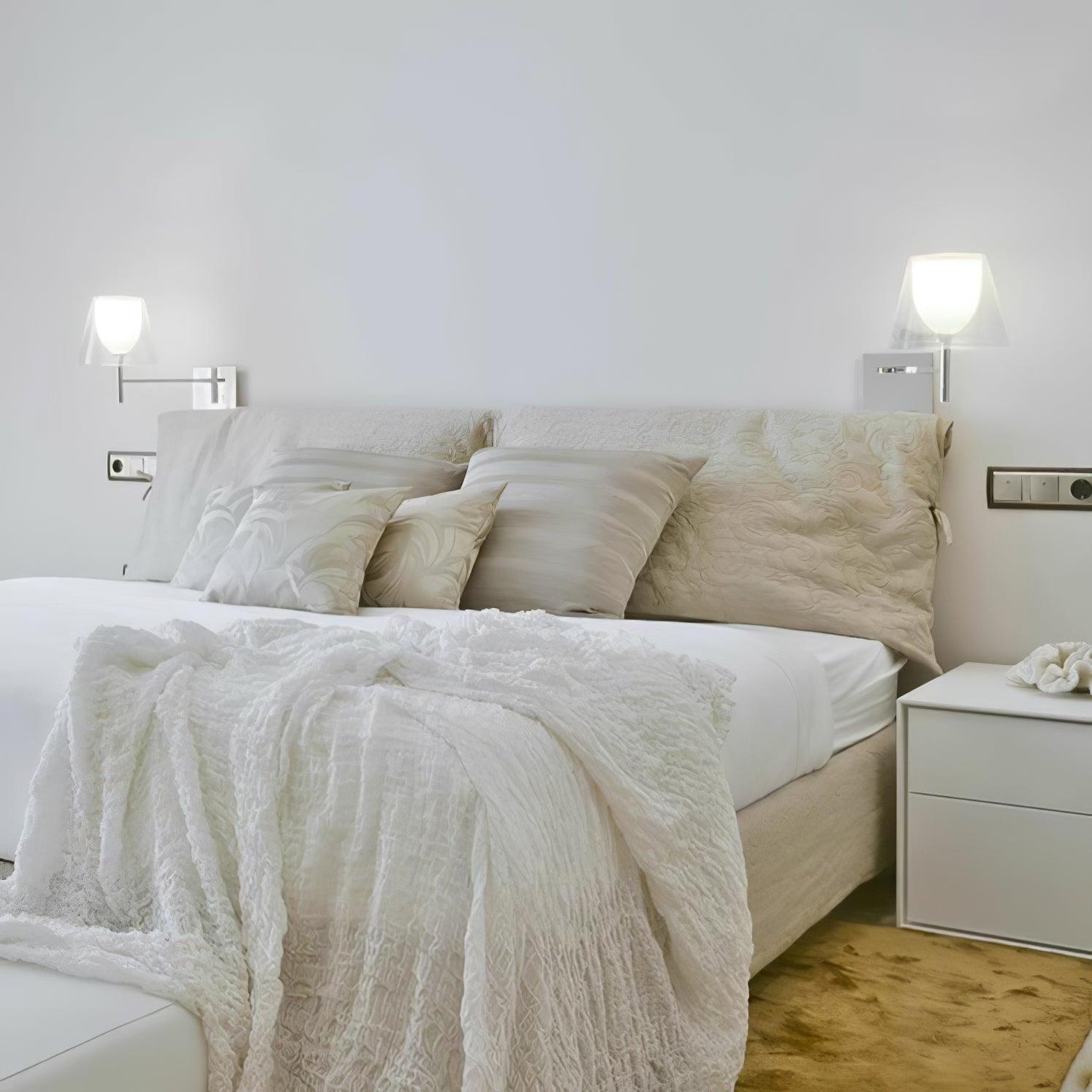 Chrome Prism Wall Lamp - Lumpaz