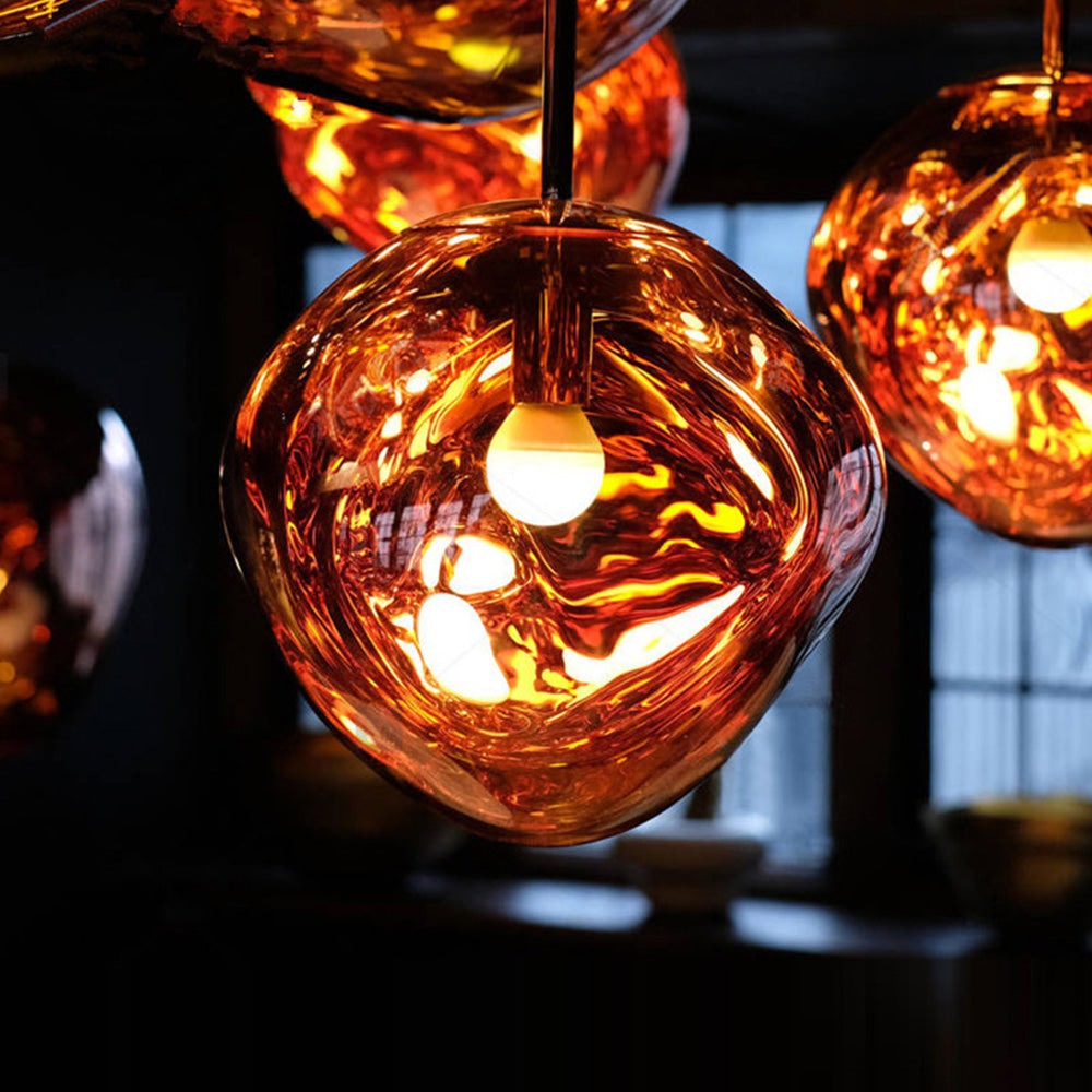 Modern Art Deco Irregular Bubble Pendant Light For Dining Room - Lumpaz