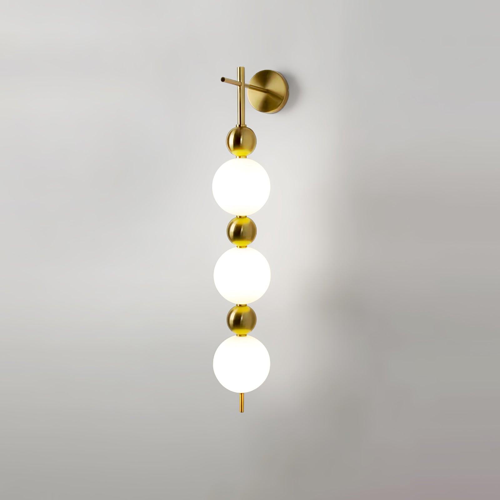 Candied Haws String Brass Wall Lamp - Lumpaz