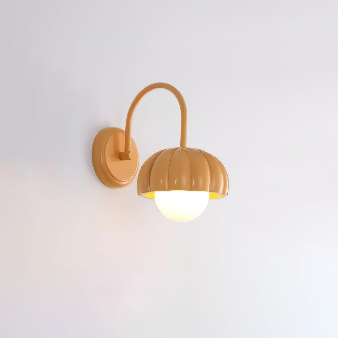Creamy Pumpkin Wall Light - Lumpaz