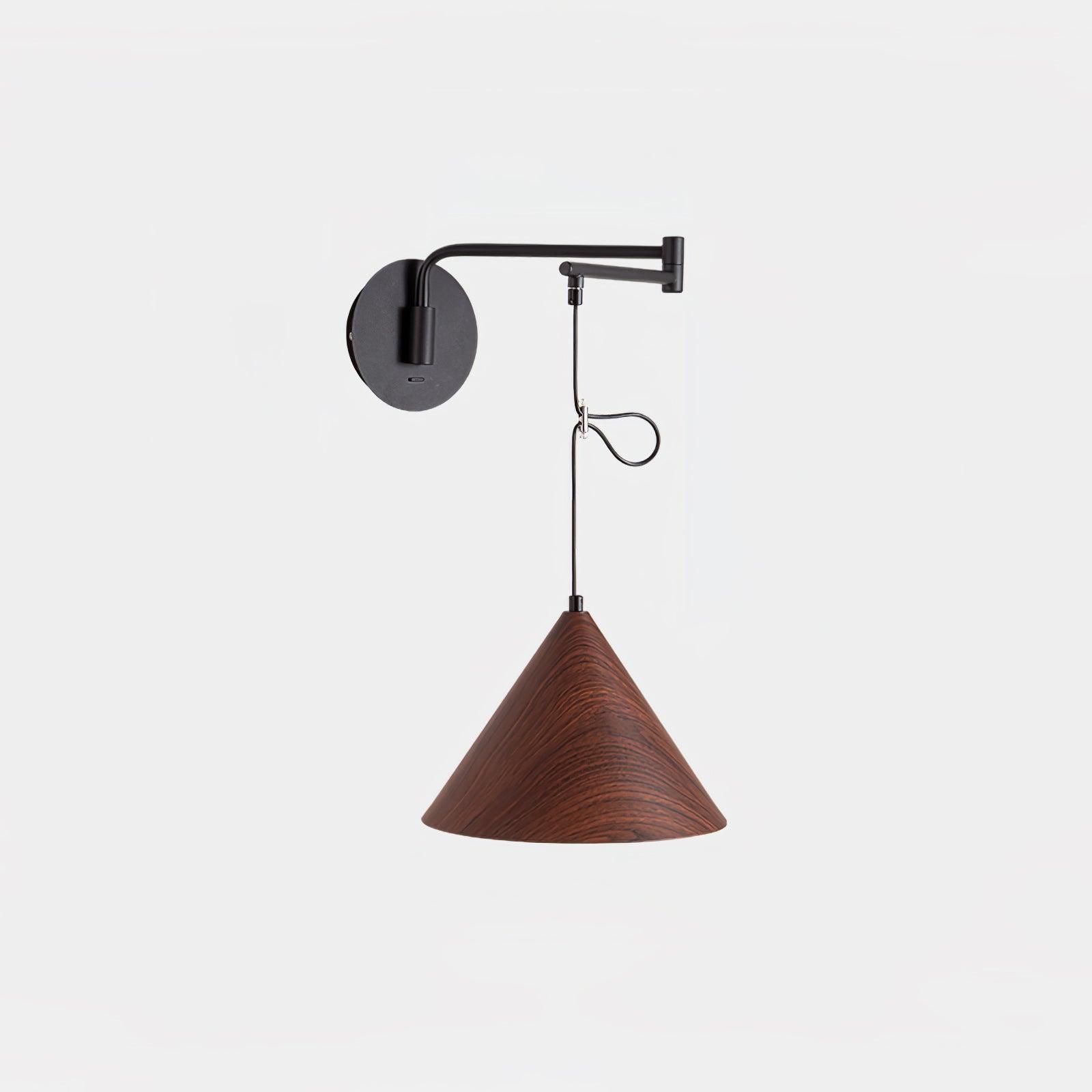 Cone Swing Arm Wall Lamp - Lumpaz