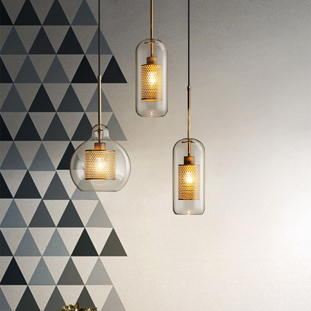 Modern Decor Chiswick Glass Pendant Light - Lumpaz