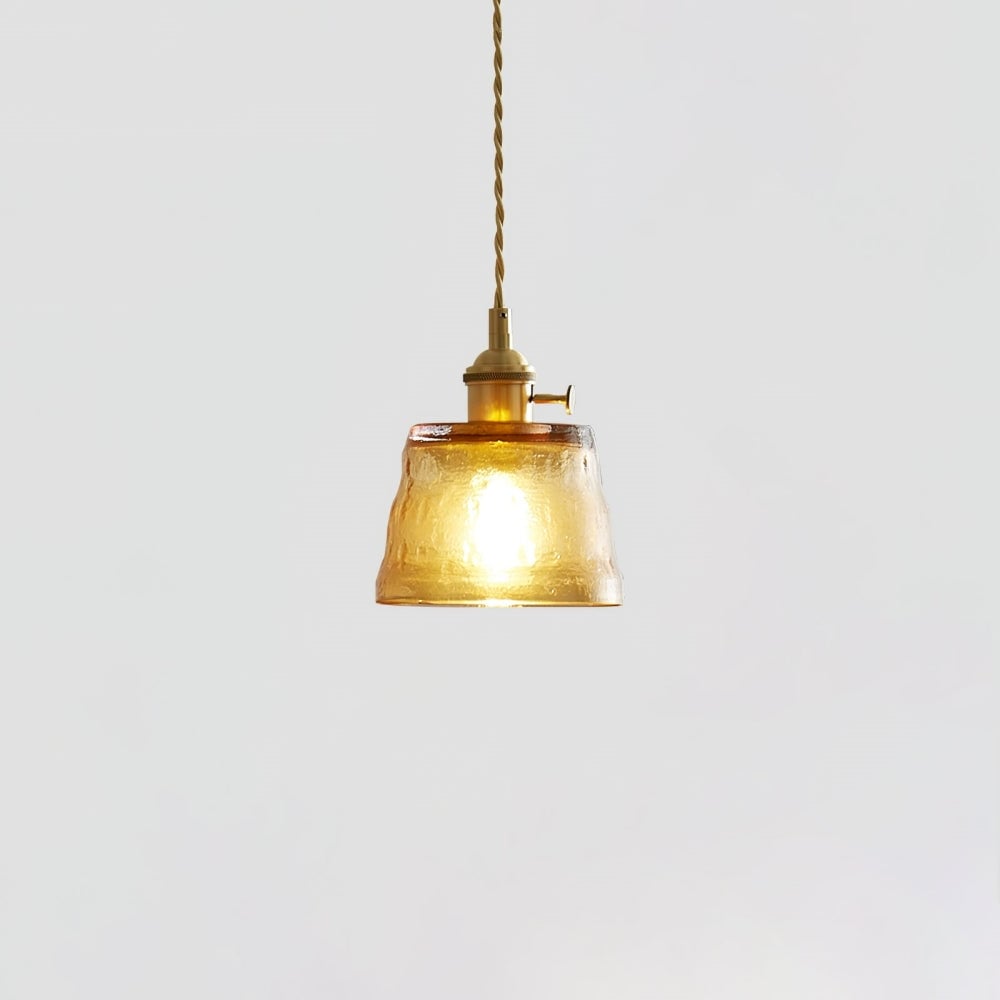 Modern Simple Cup Glass Pendant Lamp For Living Room - Lumpaz