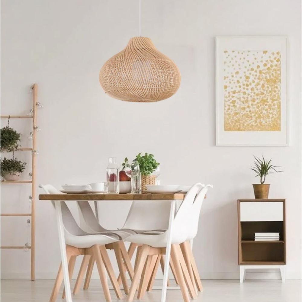 Boho Natural handmade Island Pendant Light - Lumpaz