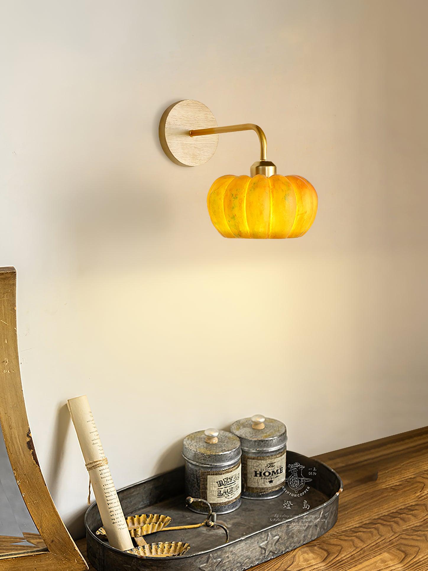 Pumpkin Wall Light - Lumpaz