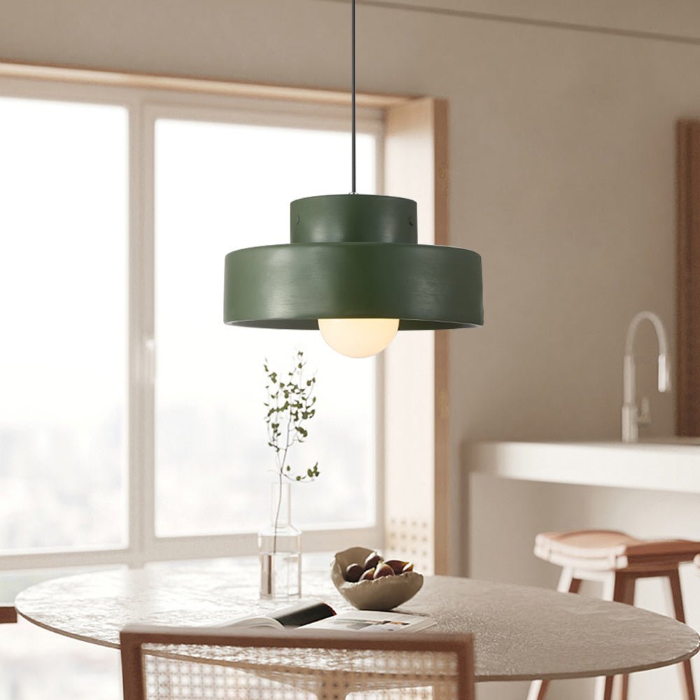 Nordic Geometric Cylindrical Pendant Lighting - Lumpaz