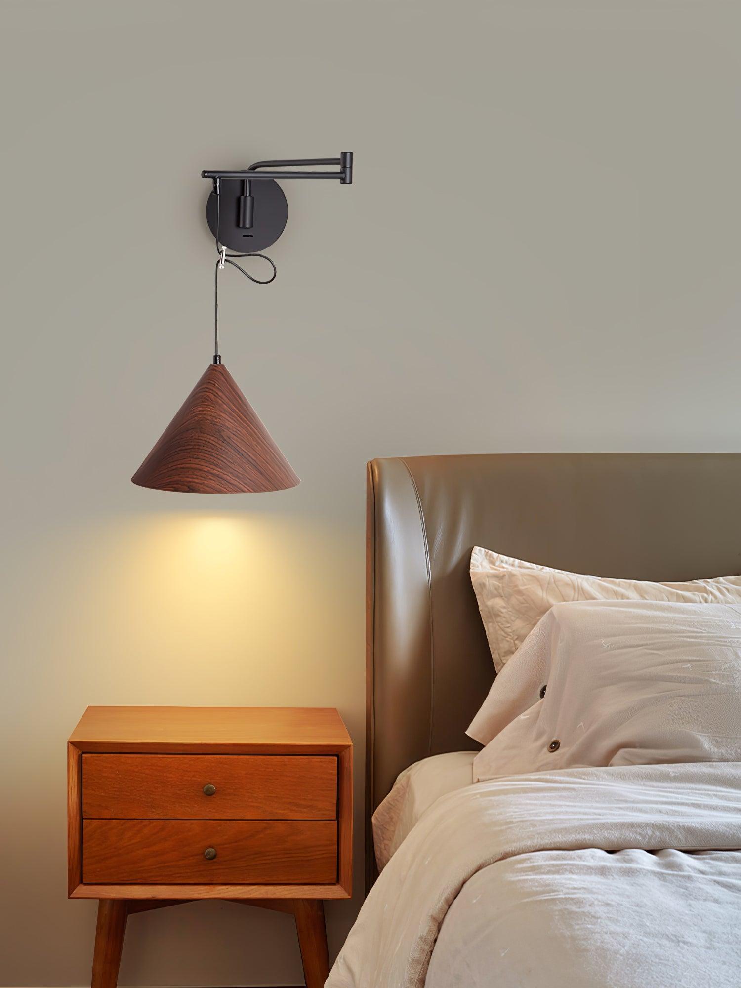 Cone Swing Arm Wall Lamp - Lumpaz