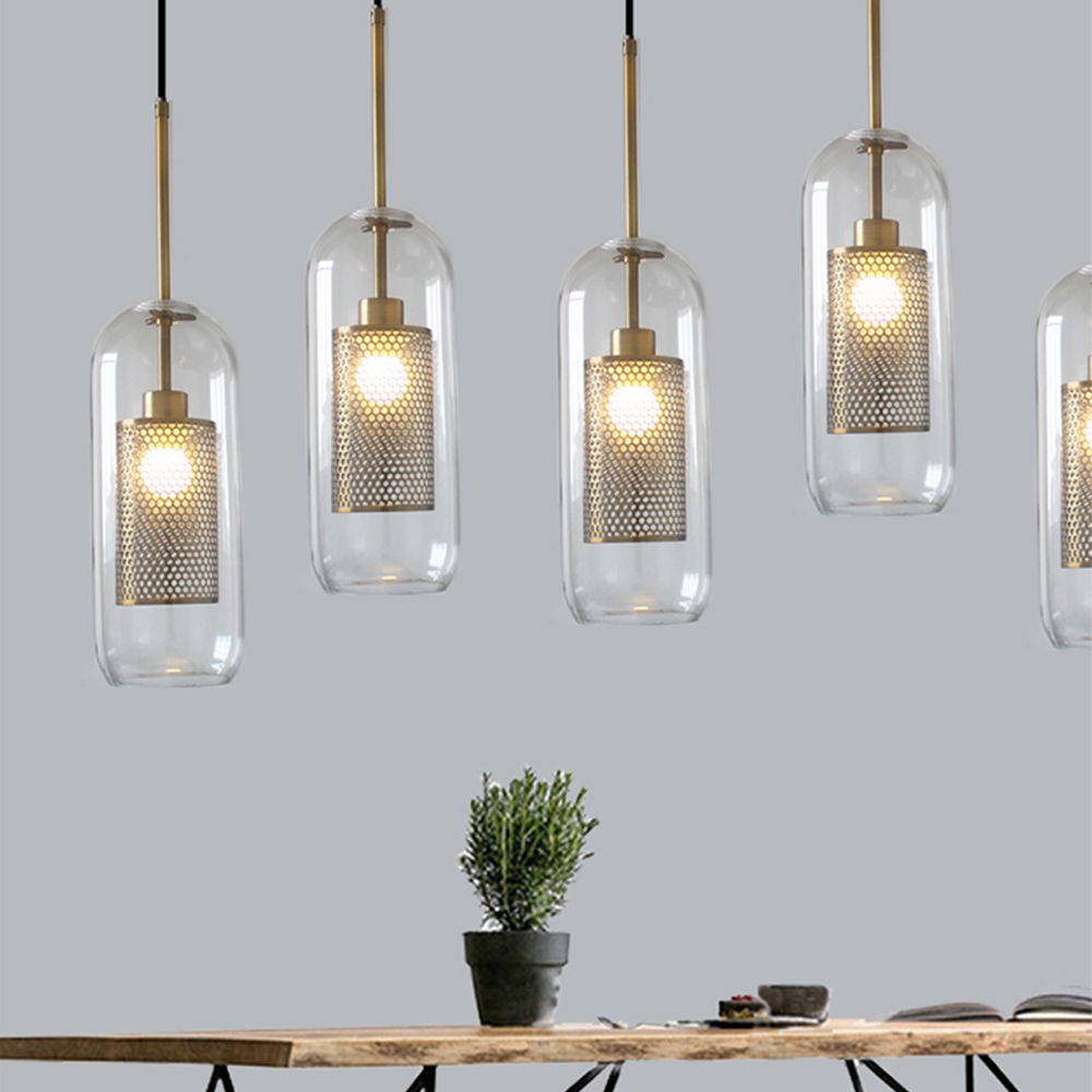 Modern Decor Chiswick Glass Pendant Light - Lumpaz
