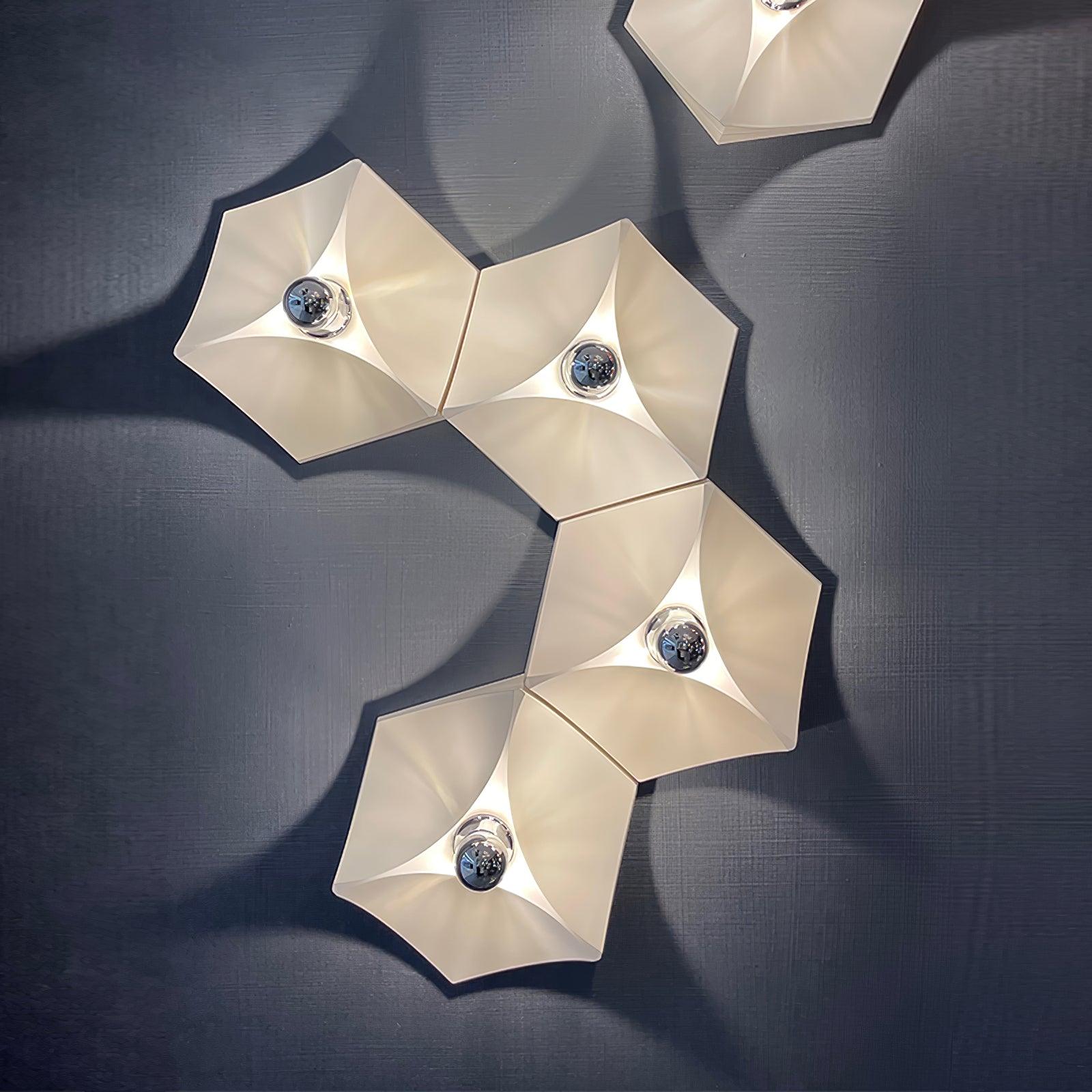 Pentagon Combination Wall Lamp - Lumpaz