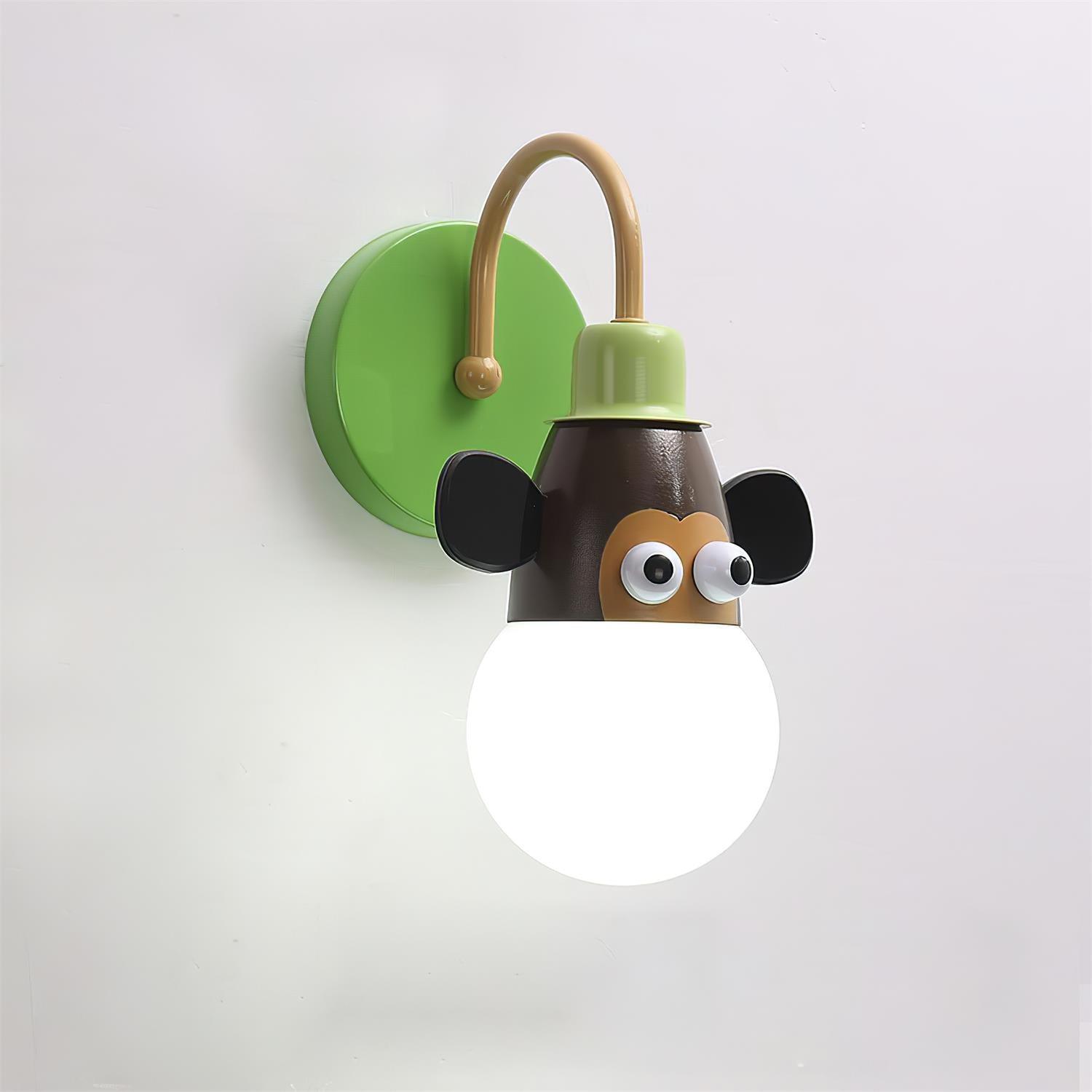 Cartoon Animal Kids Wall Lamp - Lumpaz