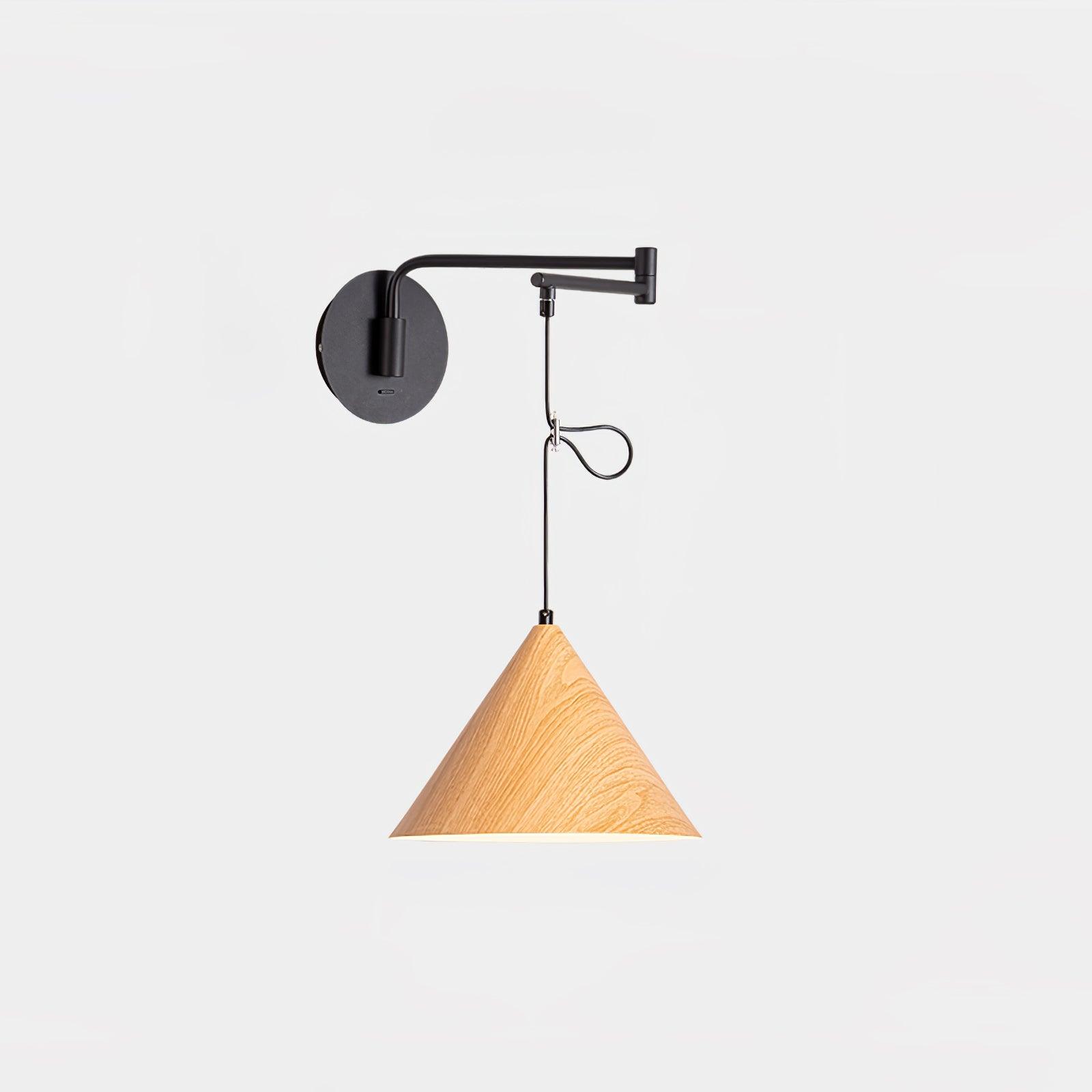 Cone Swing Arm Wall Lamp - Lumpaz