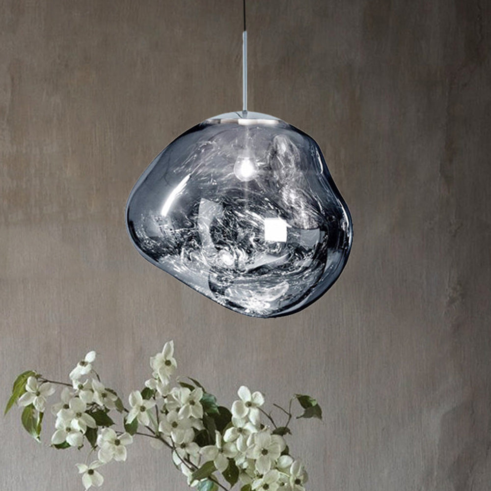 Modern Art Deco Irregular Bubble Pendant Light For Dining Room - Lumpaz