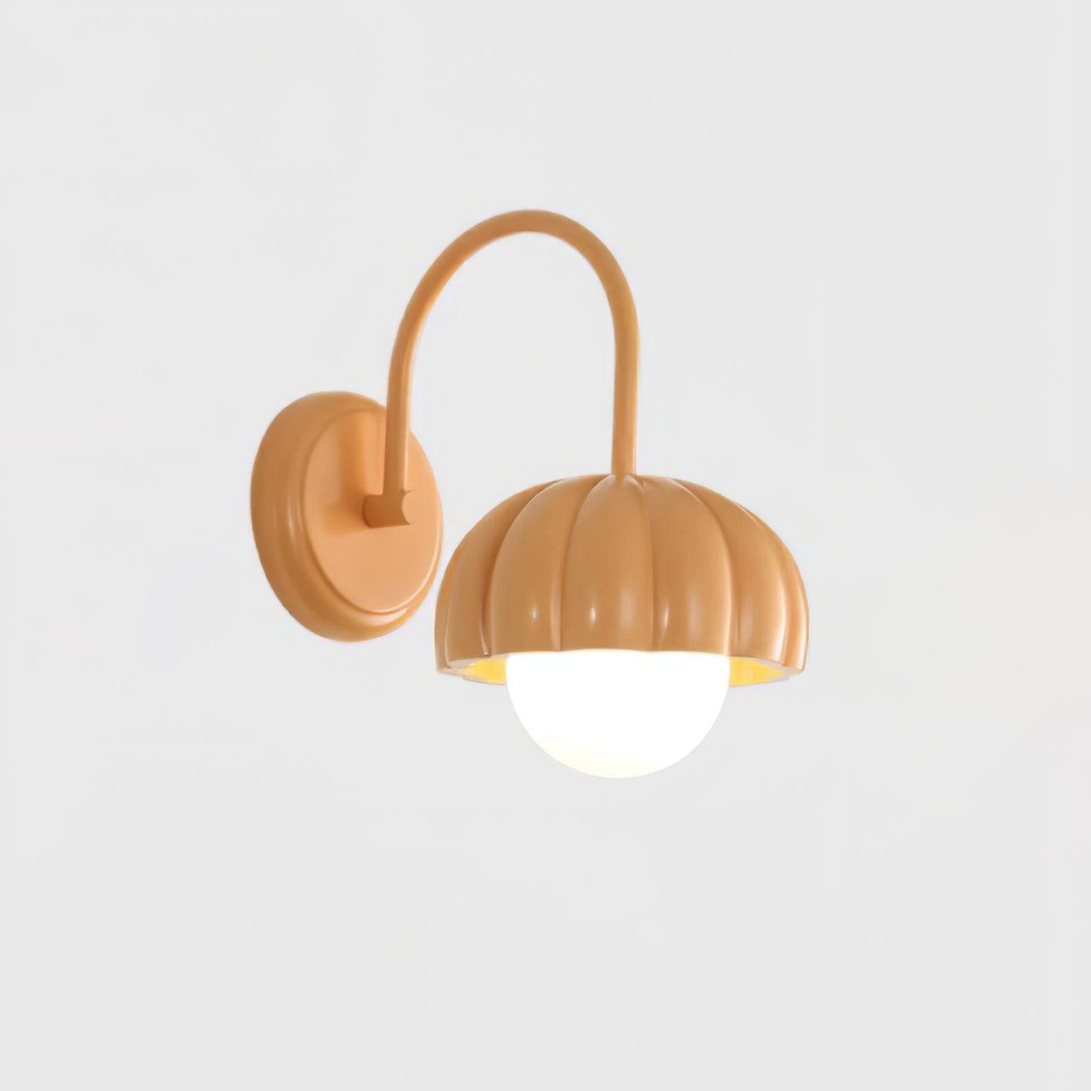 Creamy Pumpkin Wall Light - Lumpaz