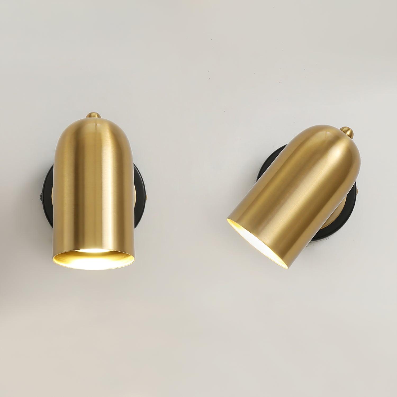 Leonardo Gold Wall Lamp - Lumpaz