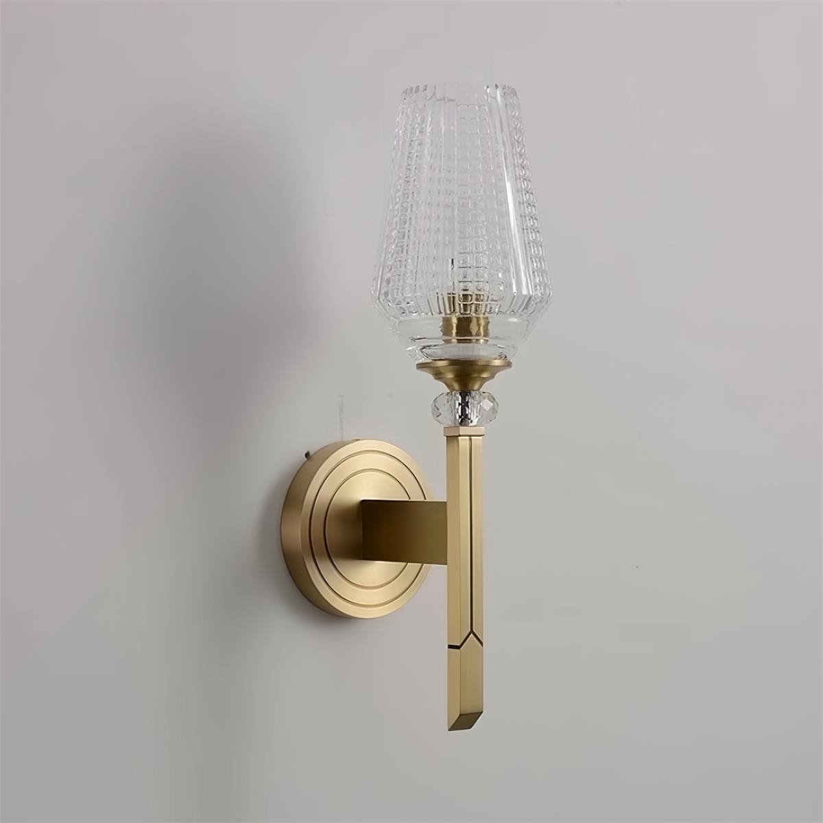 Devora Brass Wall Lamp - Lumpaz