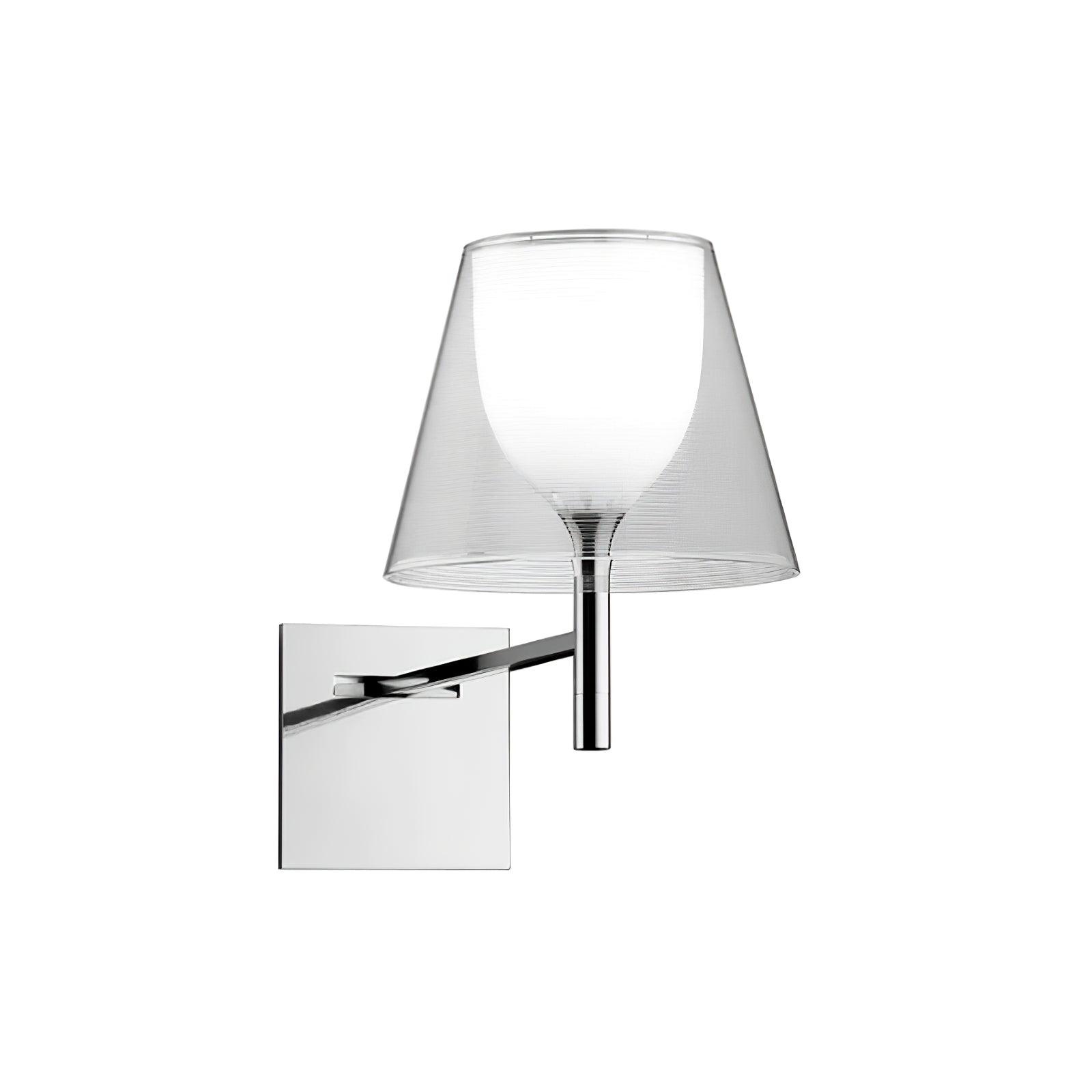 Chrome Prism Wall Lamp - Lumpaz