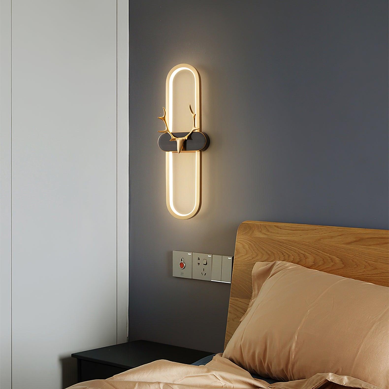 Antlers Halo Wall Lamp - Lumpaz