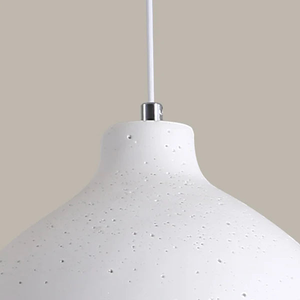 Resin Bowl Pendant Lamp Rustic Pendant Lighting - Lumpaz