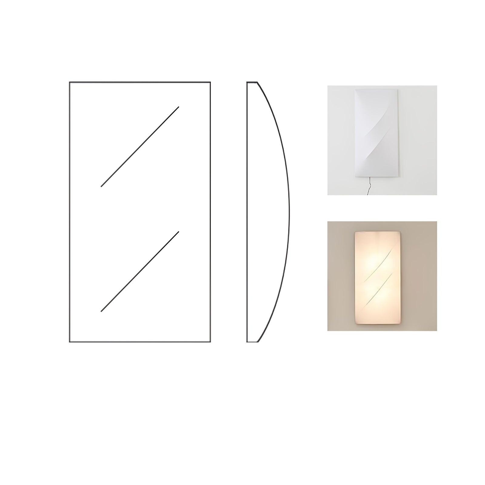 Geometric Series Wall Sconce - Lumpaz
