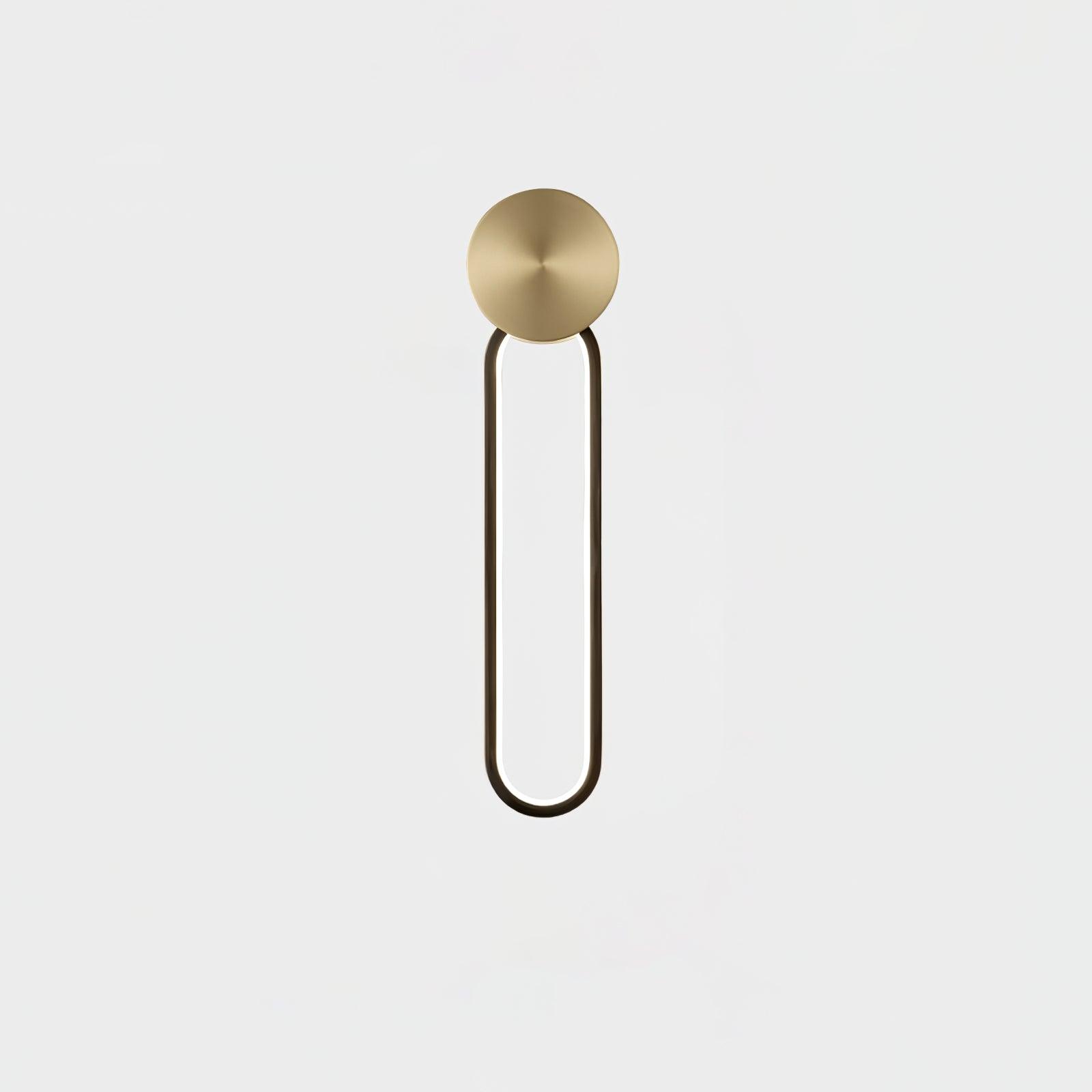Simple Elliptical Wall Sconce - Lumpaz