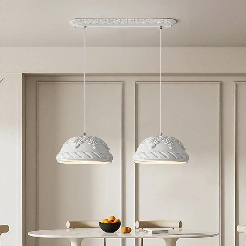 French Style Resin Retro Pendant Light - Lumpaz