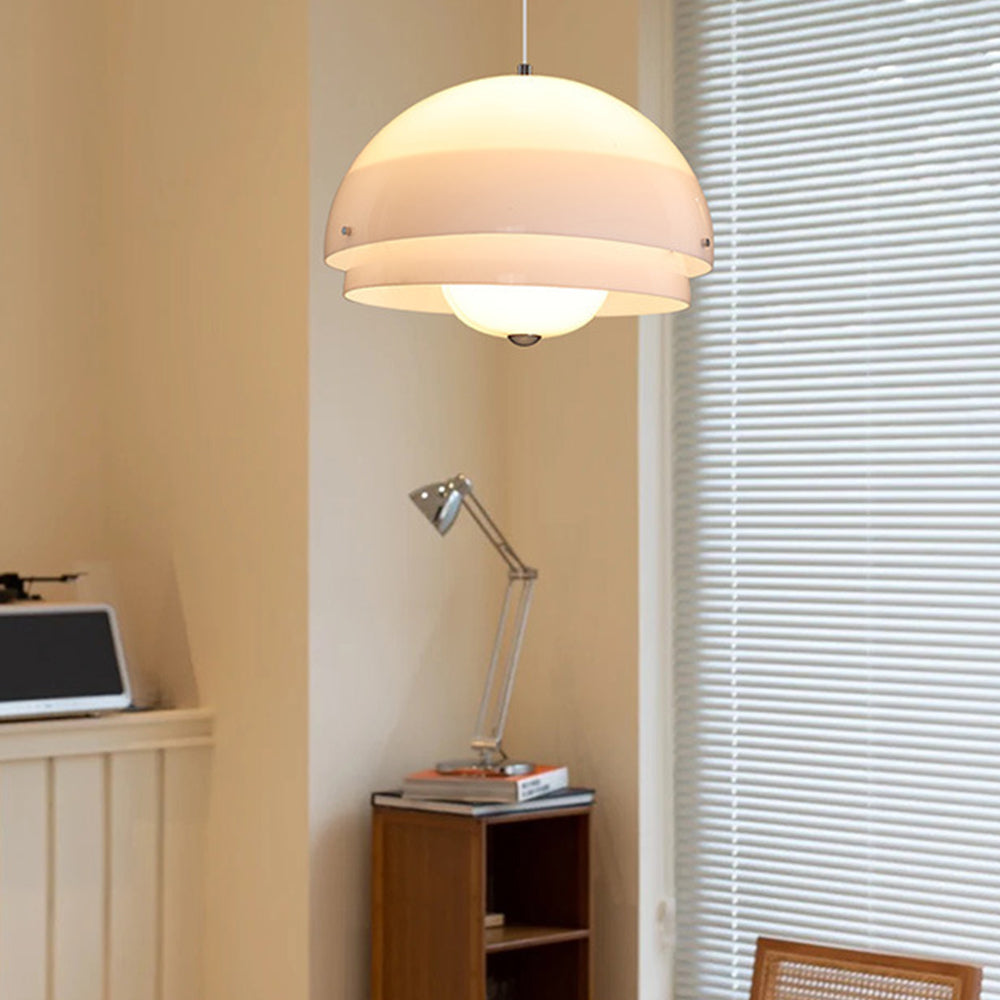 Bauhaus Nordic Cream Style Pendant Lamp - Lumpaz