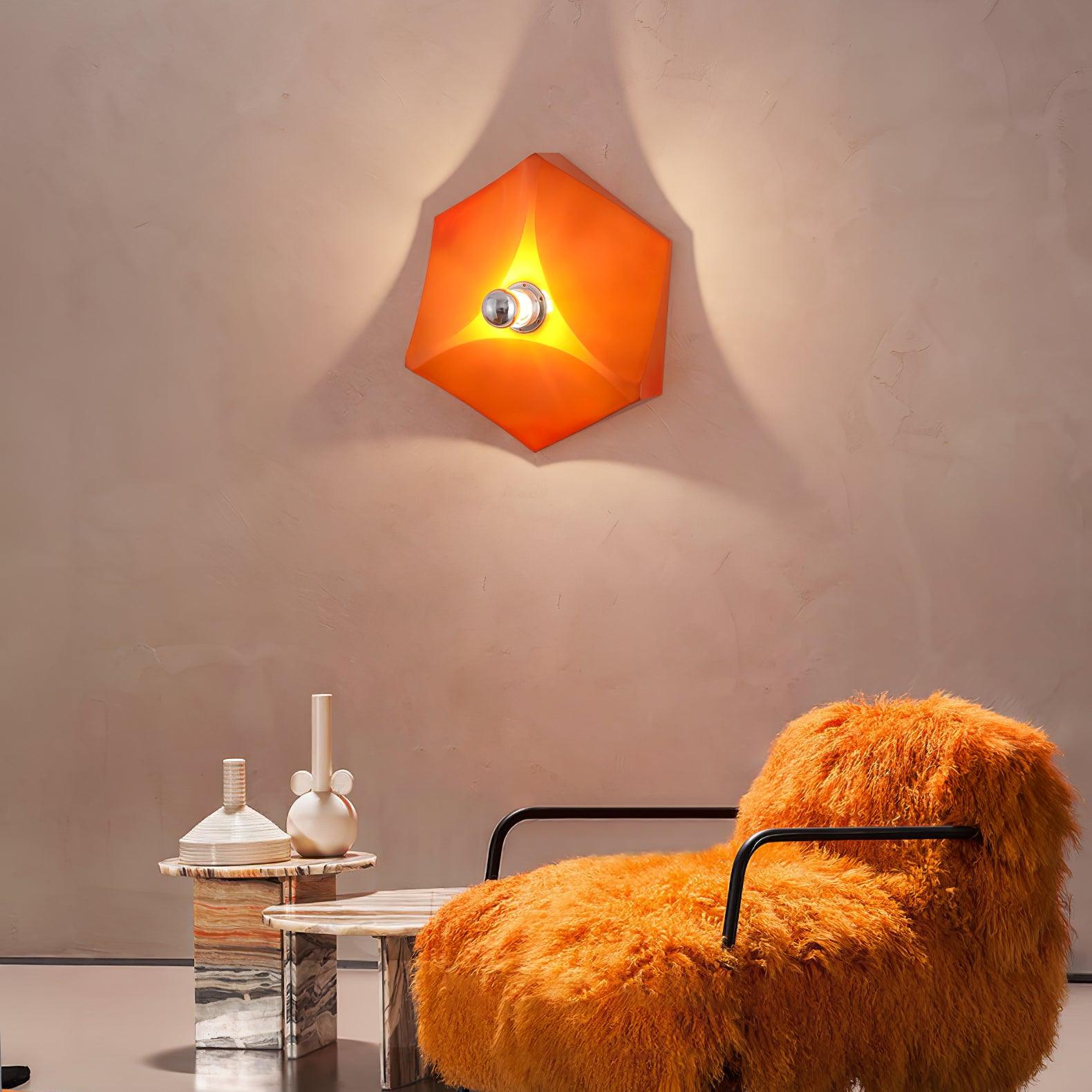 Pentagon Combination Wall Lamp - Lumpaz