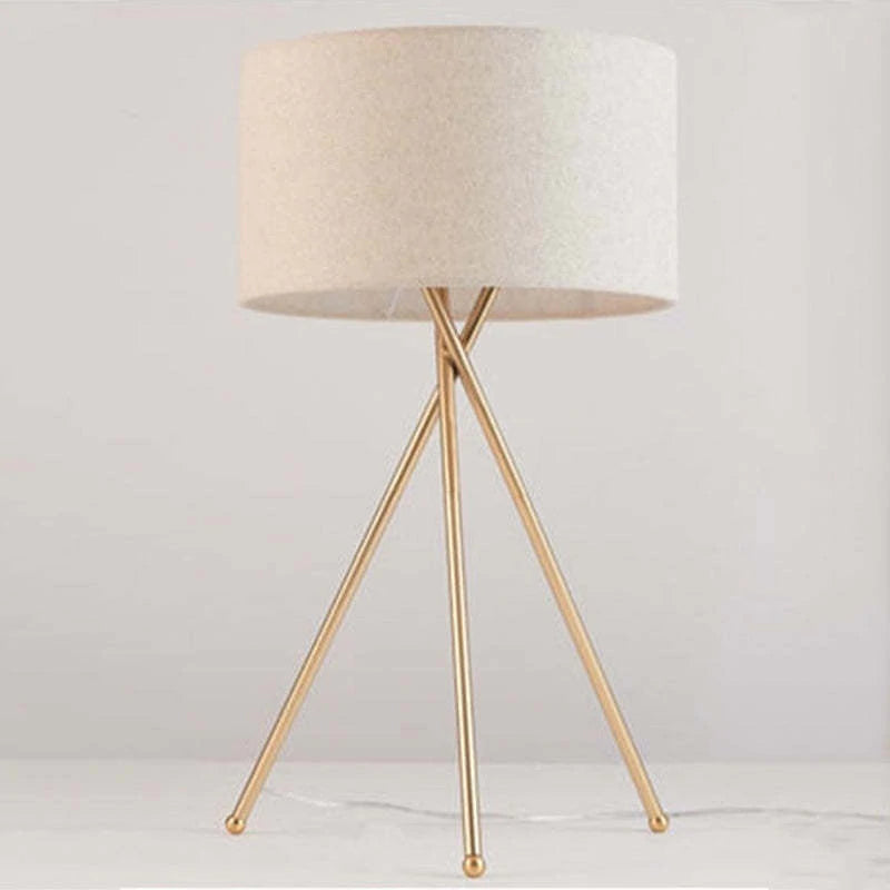 Alessio Minimalistische LED Steh/Tischlampe Weiß Schlafzimmer/Büros - Lumpaz