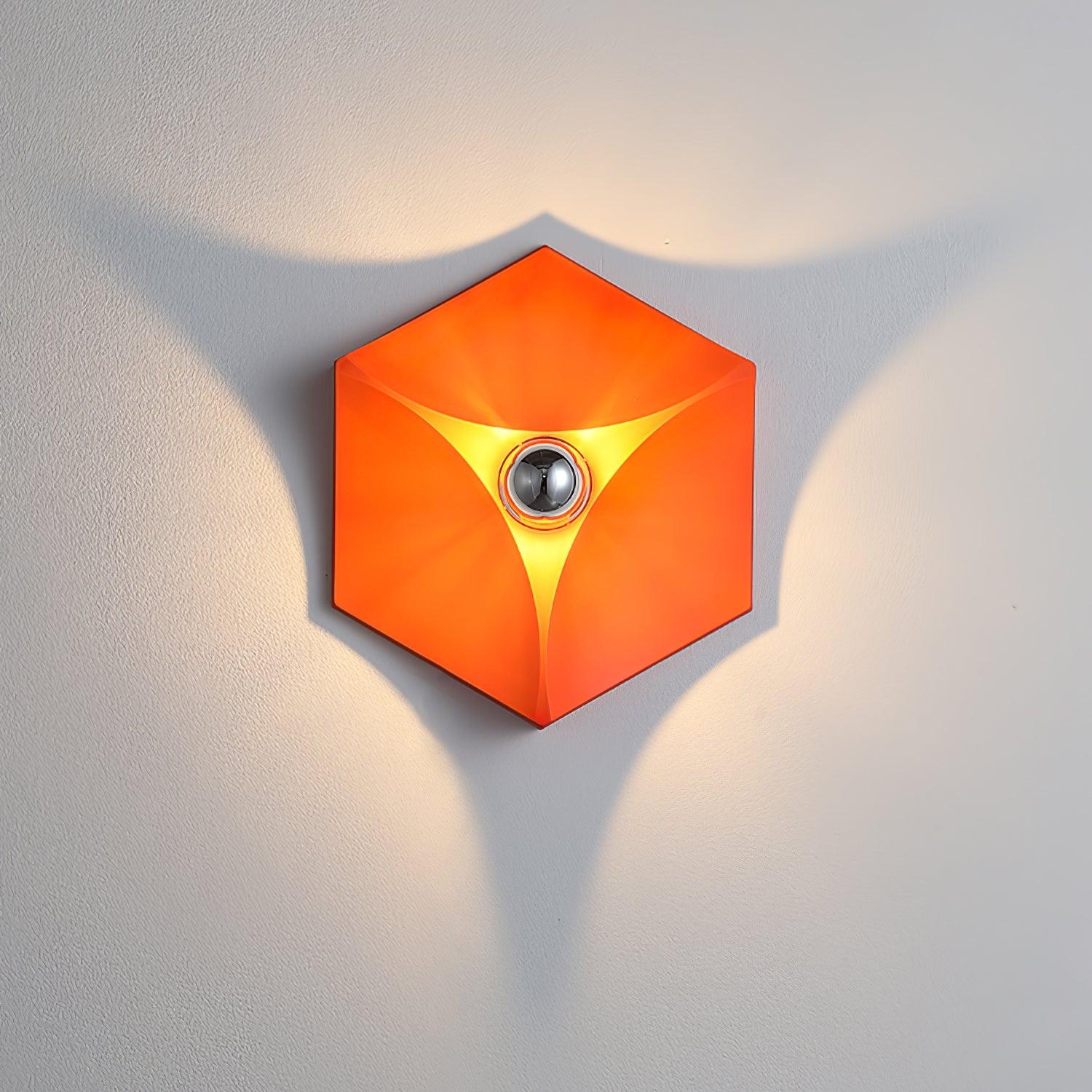 Pentagon Combination Wall Lamp - Lumpaz