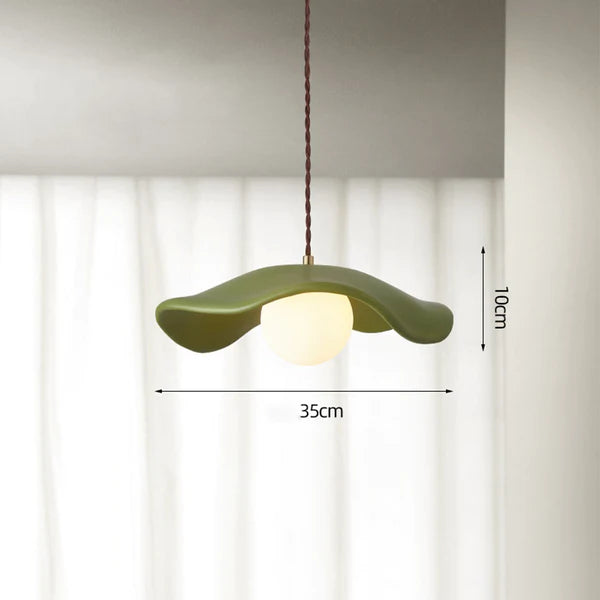 Modern Style Hat Shade Wabi-Sabi Pendant Light - Lumpaz