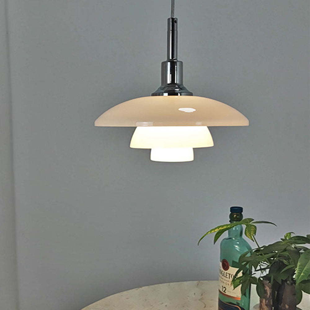 Medieval Nordic Simple Bauhaus Glass Pendant Light - Lumpaz