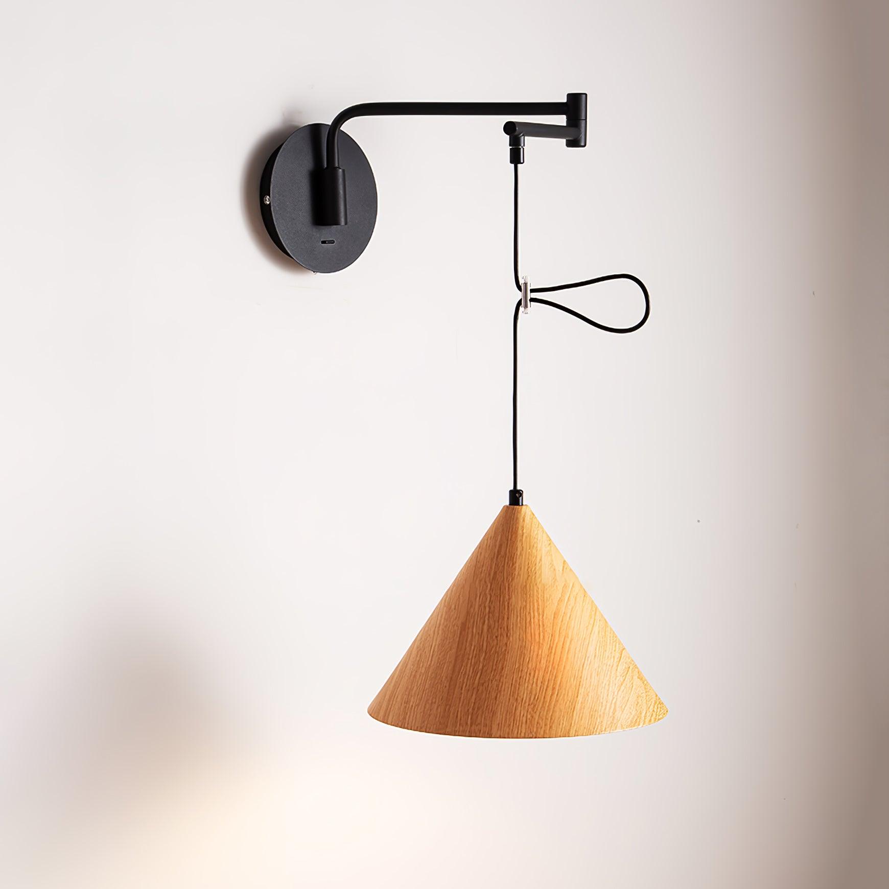 Cone Swing Arm Wall Lamp - Lumpaz