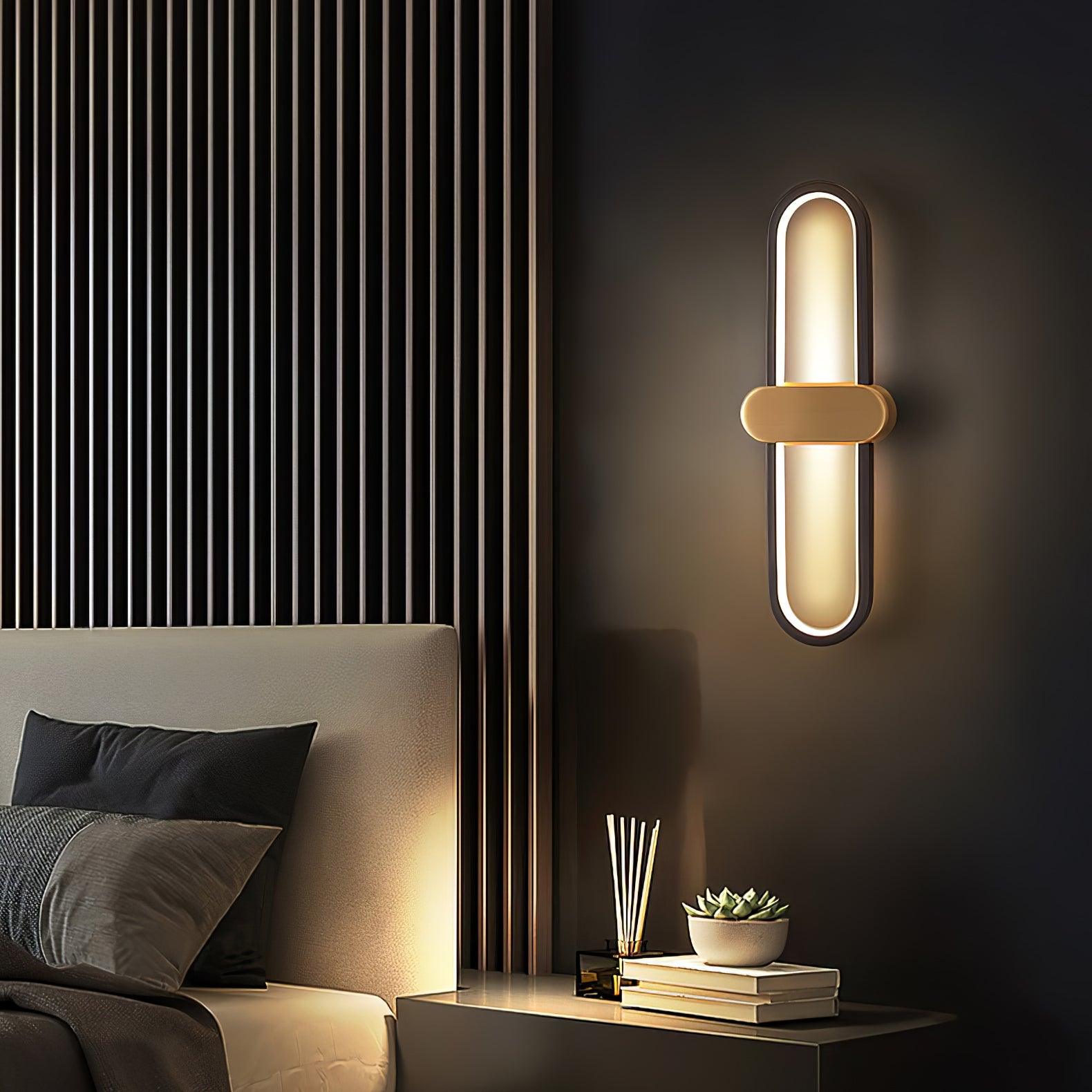 Oval LED Wall Lamp - Lumpaz