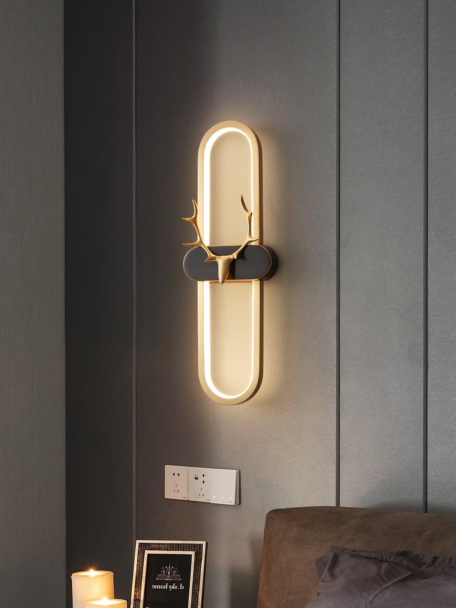 Antlers Halo Wall Lamp - Lumpaz