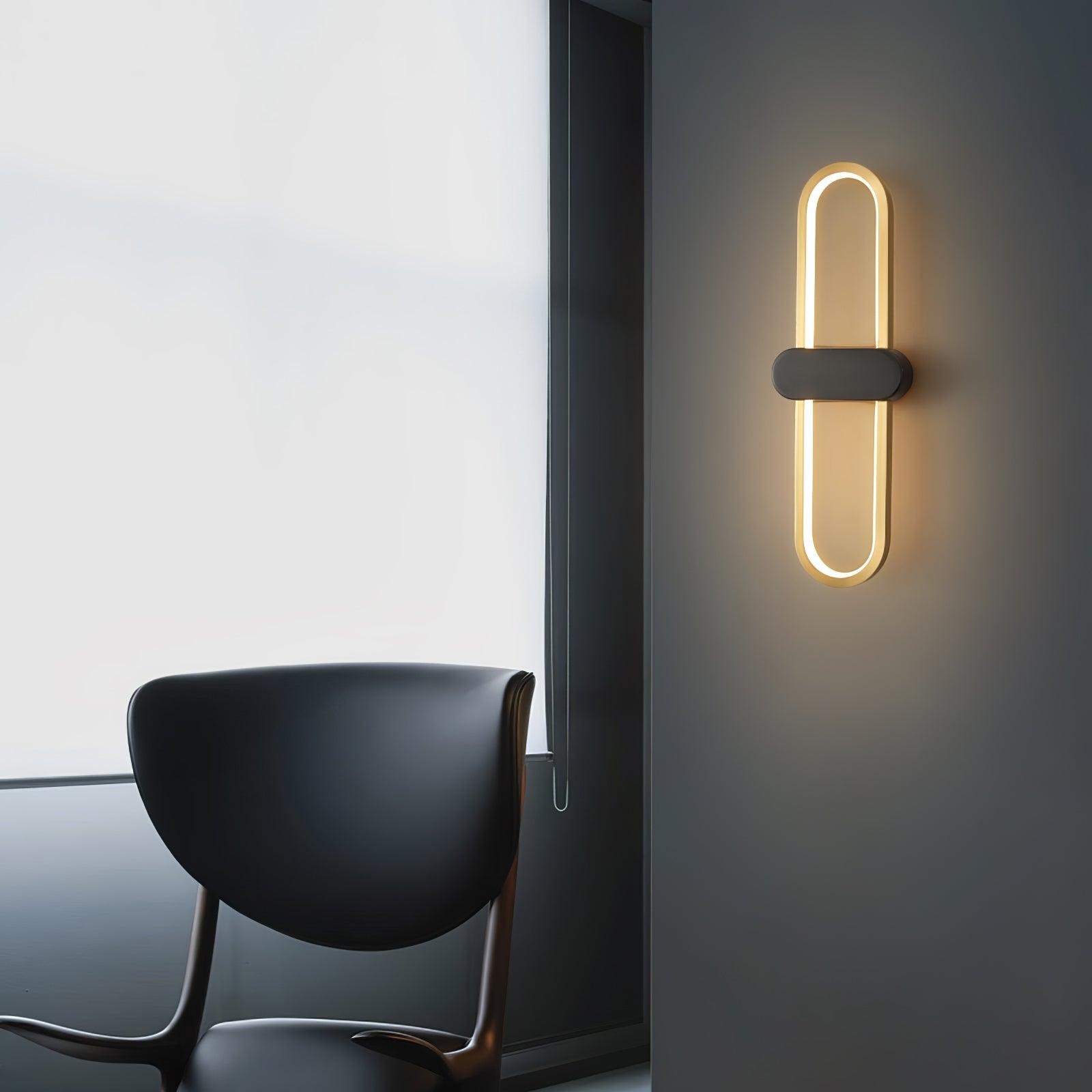 Oval LED Wall Lamp - Lumpaz