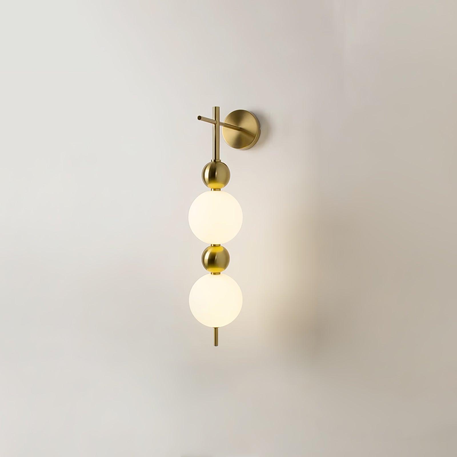Candied Haws String Brass Wall Lamp - Lumpaz