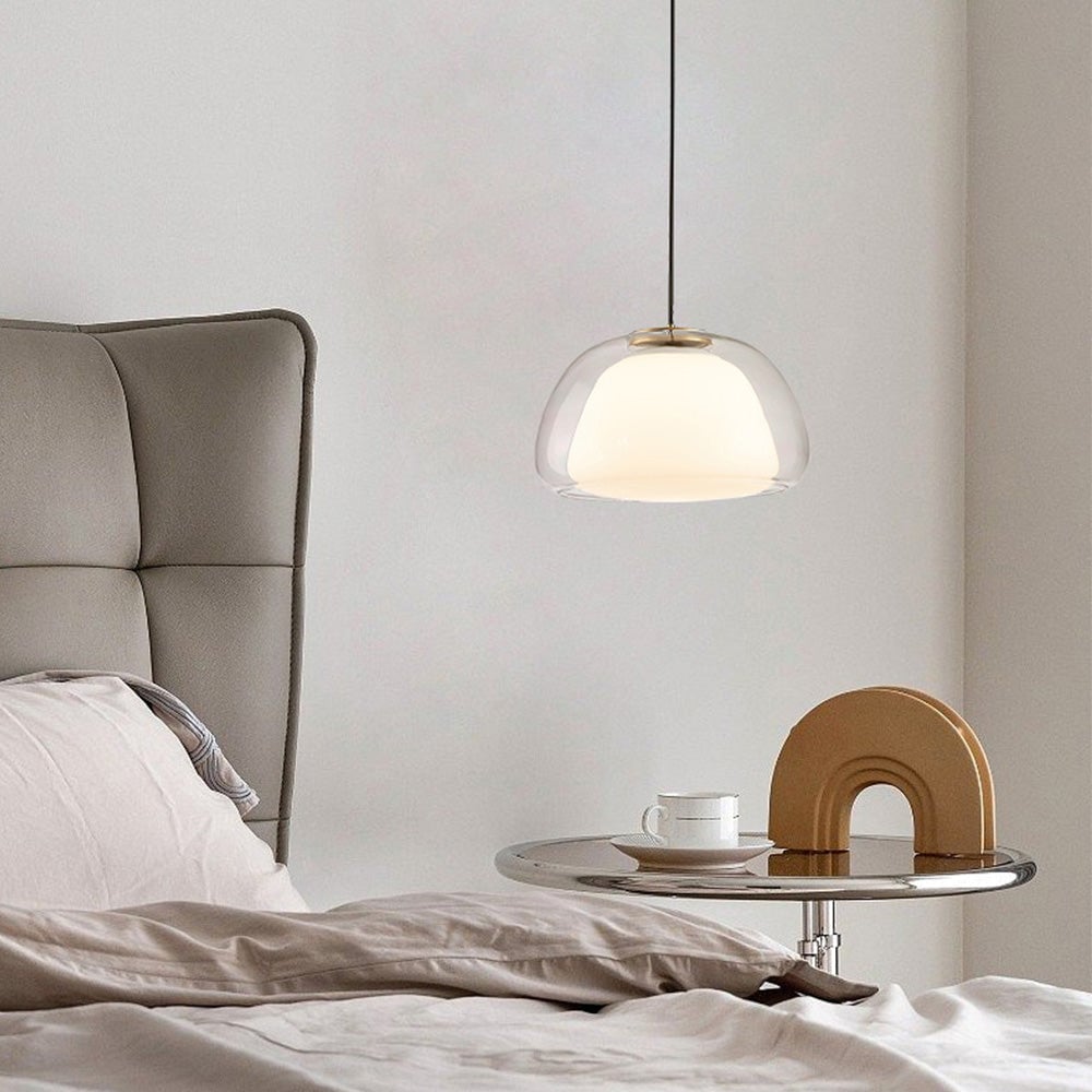 Nordic Modern Minimalist Glass Pendant Light - Lumpaz