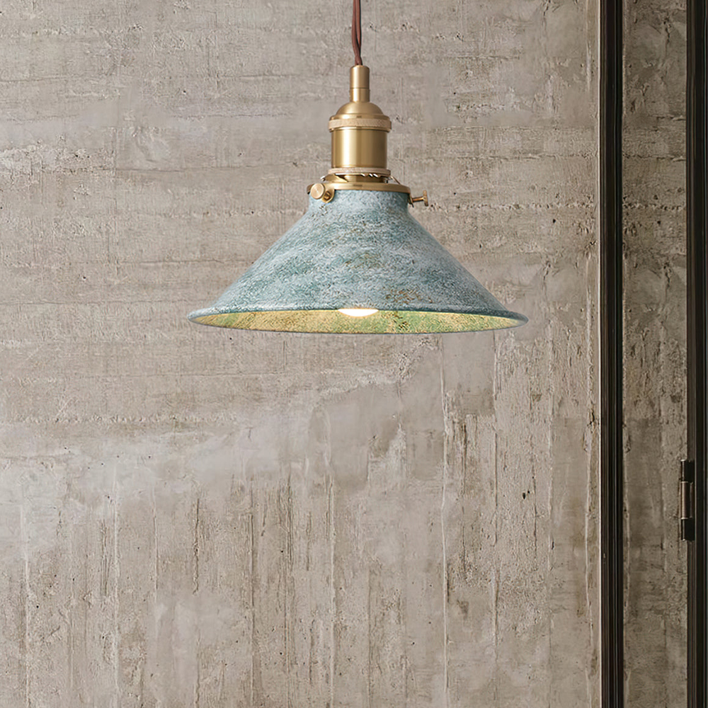 Retro Industrial Metal Fanale Pendant Light - Lumpaz