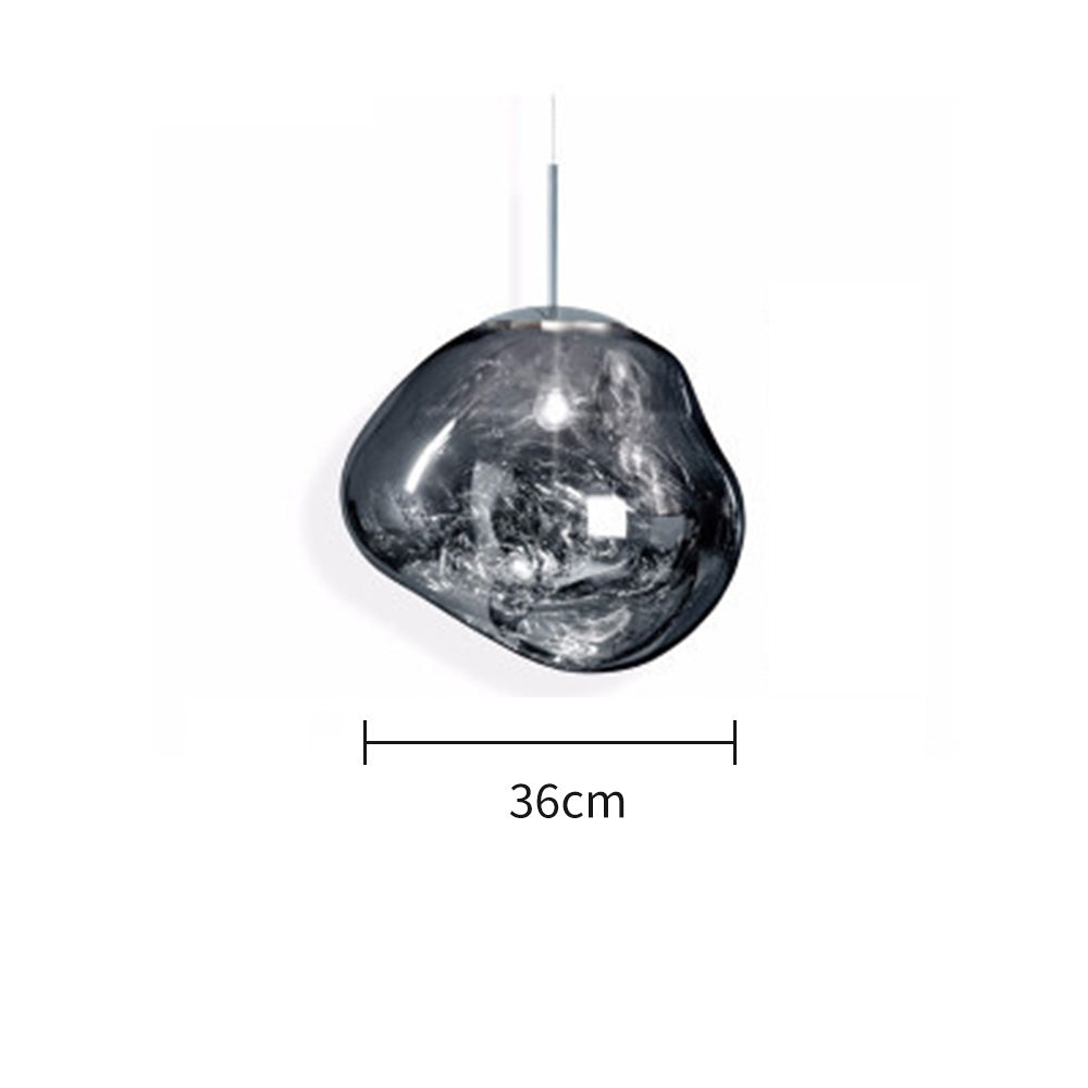 Modern Art Deco Irregular Bubble Pendant Light For Dining Room - Lumpaz