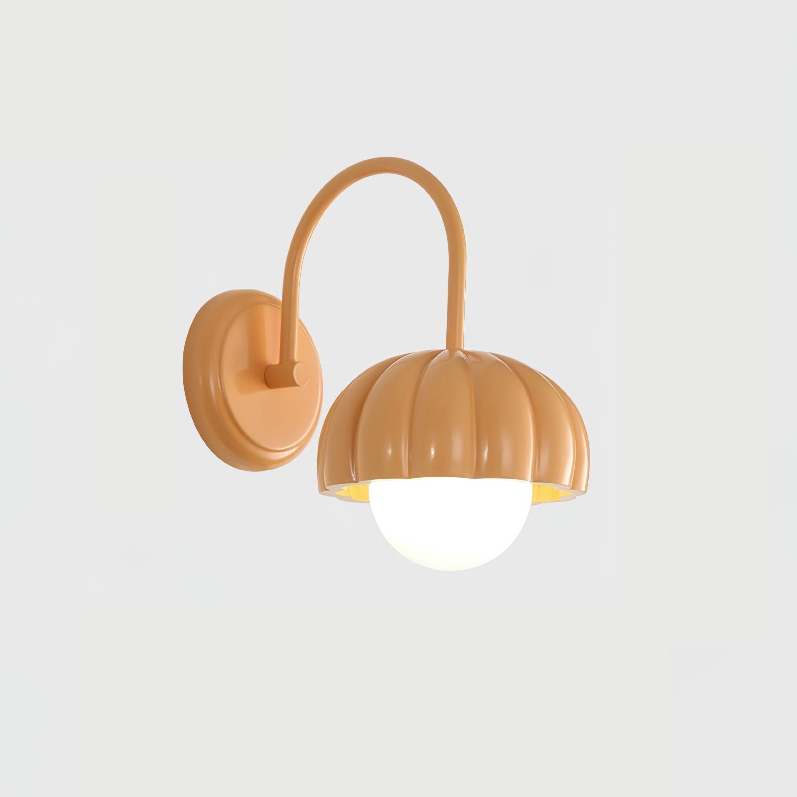 Creamy Pumpkin Wall Light - Lumpaz