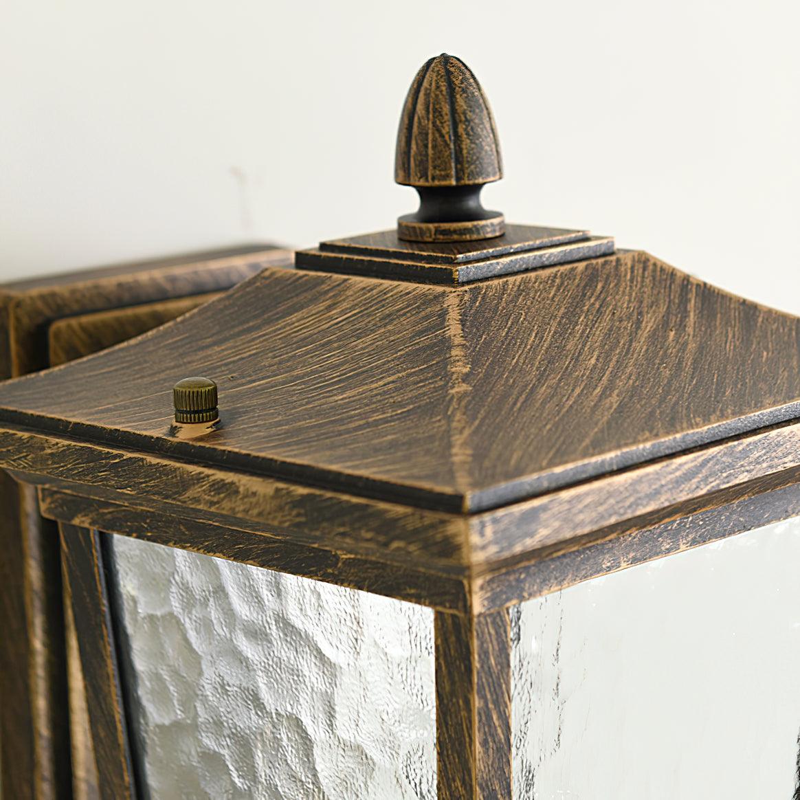 Lodge Birdcage Outdoor Wall Lamp - Lumpaz