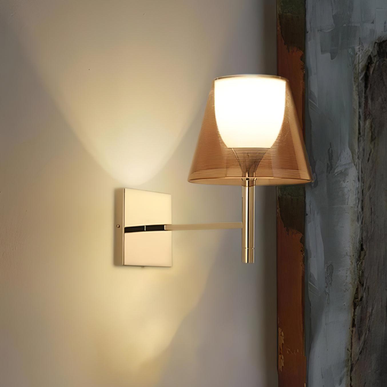 Chrome Prism Wall Lamp - Lumpaz