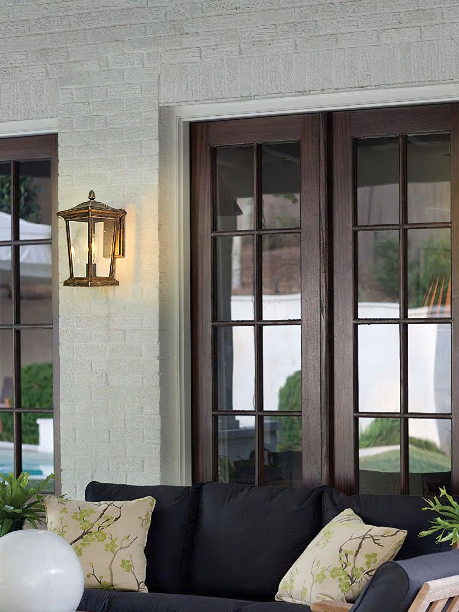 Lodge Birdcage Outdoor Wall Lamp - Lumpaz