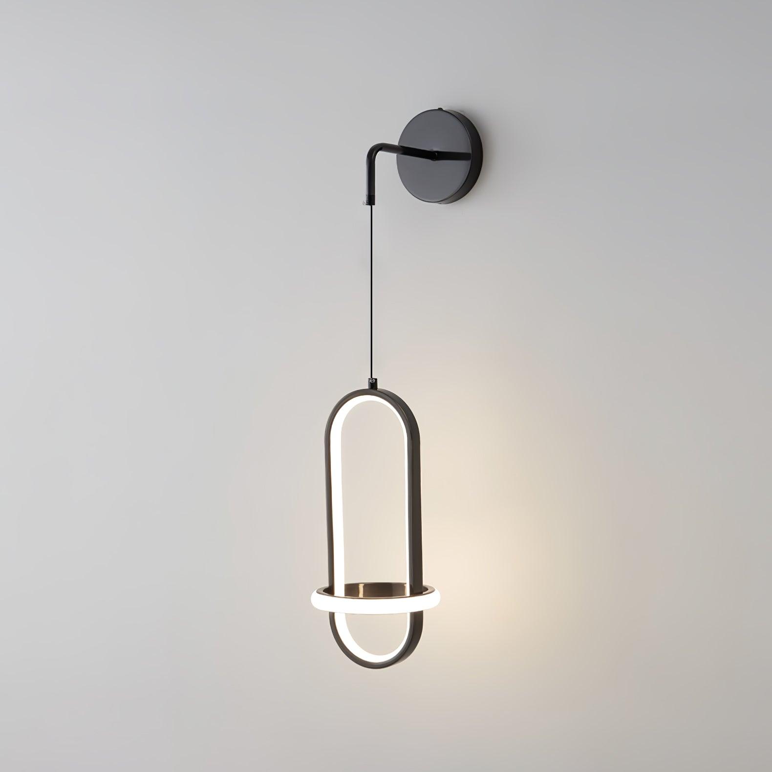 Oval Brass Wall Light - Lumpaz