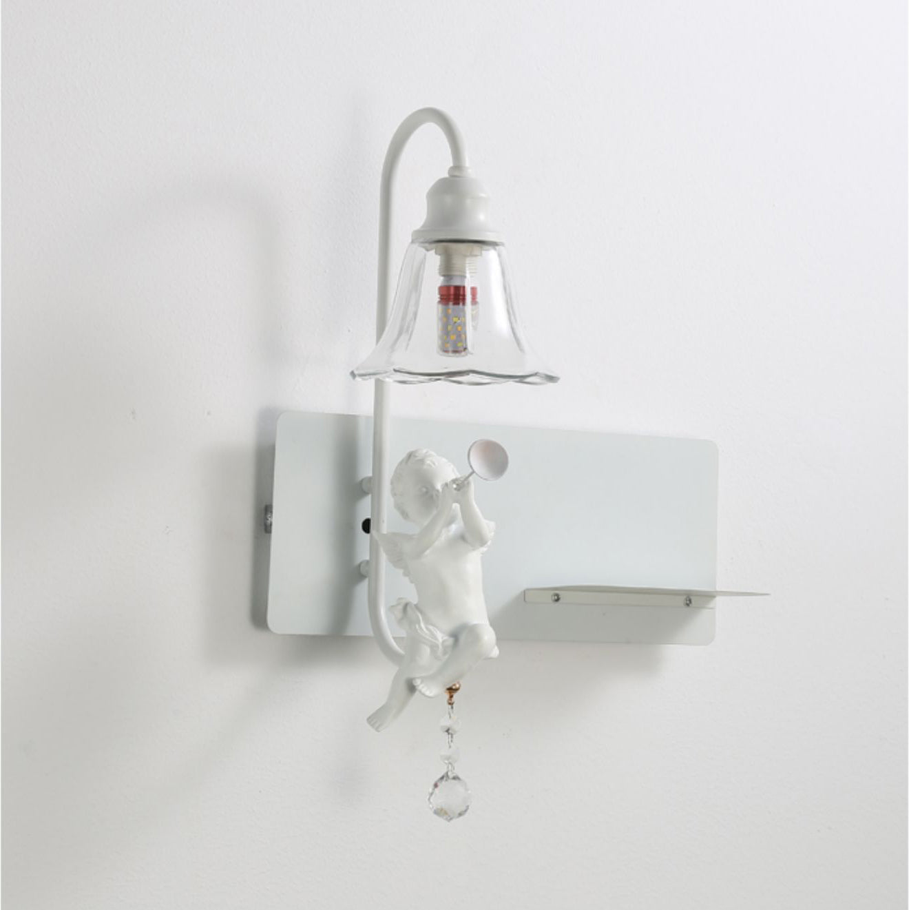 White Angel Wall Light - Lumpaz
