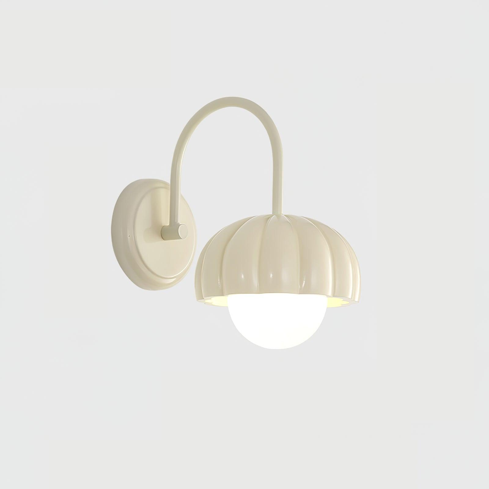 Creamy Pumpkin Wall Light - Lumpaz